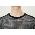 Ottoman Acrylic Wool Round Neck Knit Men Sweater